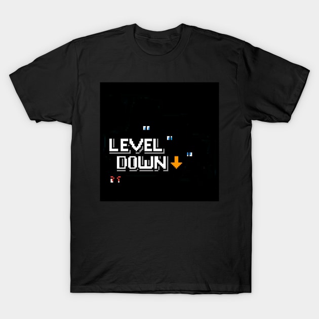 Level Down: Scary Games T-Shirt by 2MBStudios